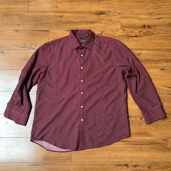 Black Label by Ruffini Button Down Dress Shirt - Picture 1 of 6